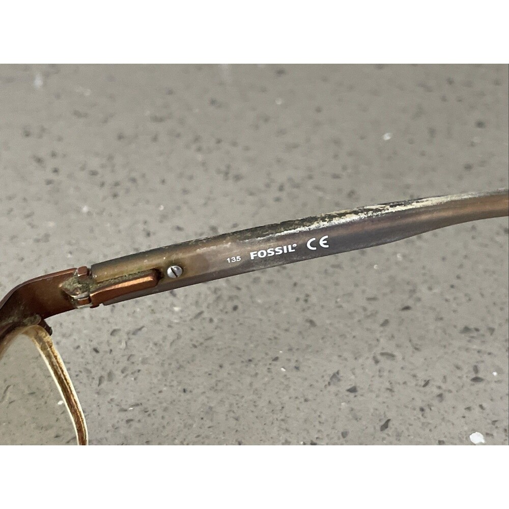 Fossil Womens Eyeglasses Libby 0DC7 52-17 135 FRAMES ONLY Full Rim tortoise - Picture 4 of 13